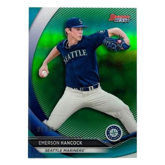 TOPPS MLBカード BOWMAN'S BEST EMERSON HANCOCK SEATTLE MARINERS /99 #TP-2 中古 IT2