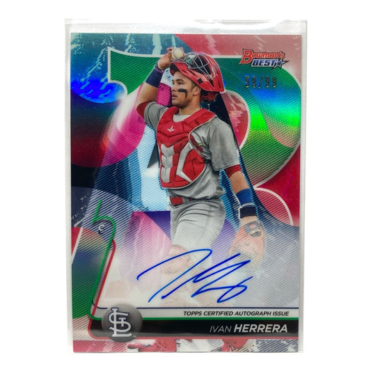 TOPPS MLBカード BOWMAN'S BEST IVAN HERRERA CARDINALS 59/99 #B20-IH 中古 IT2