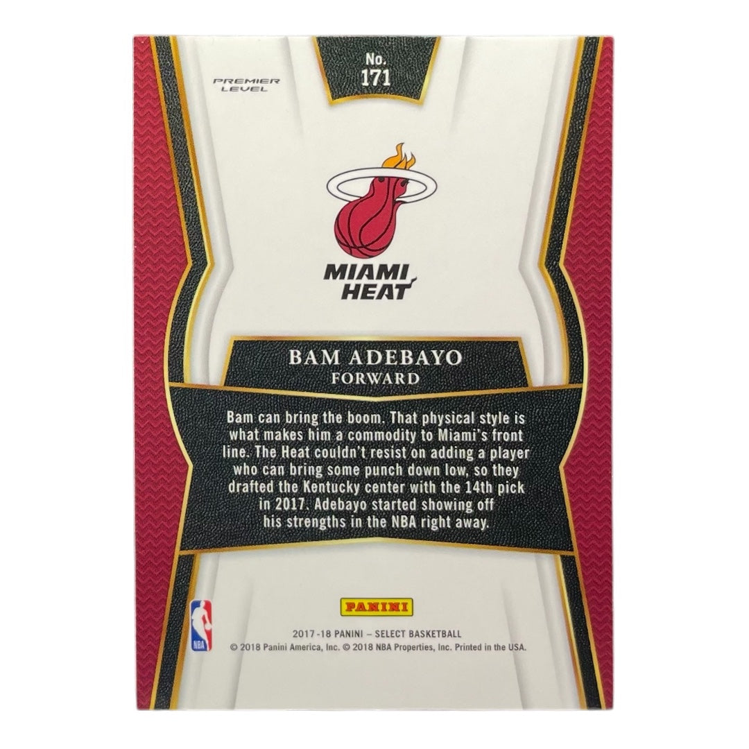 PANINI NBAカード SELECT BAM ADEBAYO MIAMI HEAT #171 中古 IT2