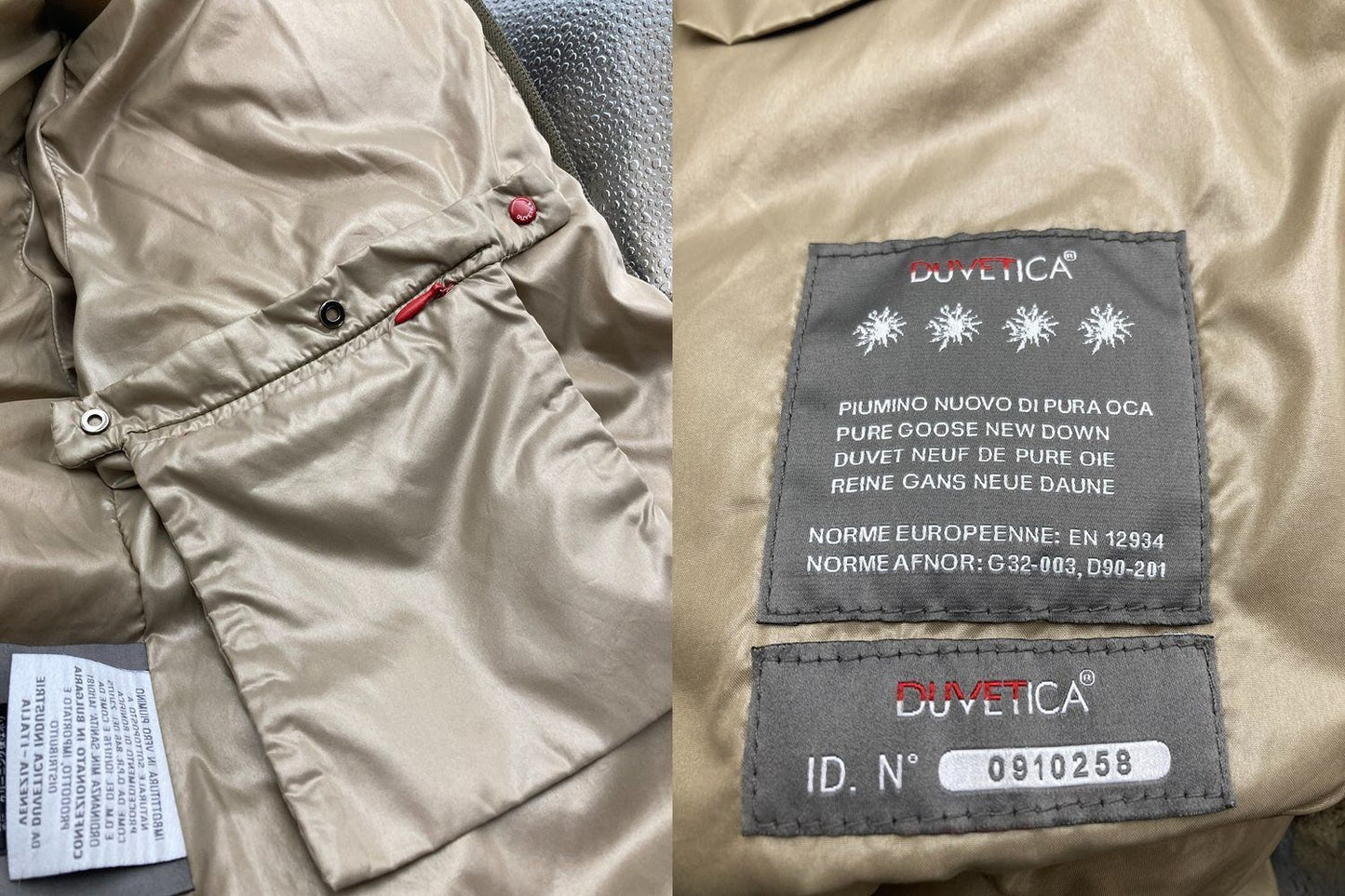 DUVETICA adhara デュベティカ アダラ ダウンジャケット サイズ40 MFN-1035R 中古 D4