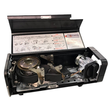 フォールディングキャンプストーブ カセットコンロ FW-FS01-BK 中古 Y1