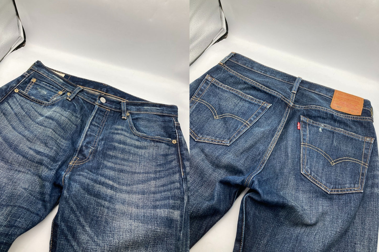LEVIS リーバイス プレミアム 501 デニムパンツ ビッグE 00501-1485 メンズ 32インチ 中古 D4