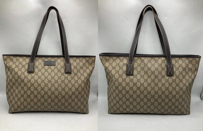 GUCCI グッチ GGスプリーム トートバッグ 211137 中古 D4