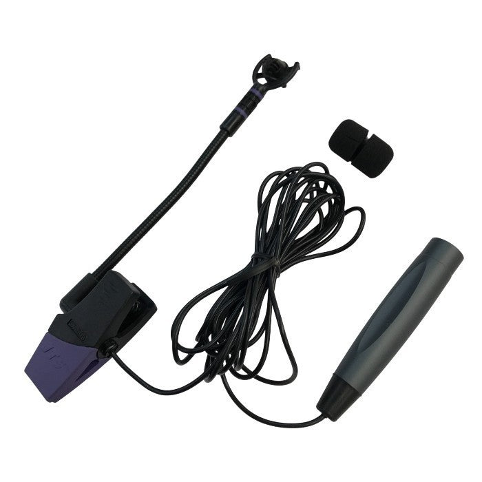 JTS 管楽器用 コンデンサーマイク ブラック ショックマウント構造 クリップ一体型 フレキシブル CX-508 中古 1