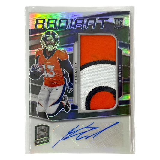 PANINI NFLカード SPECTRA PRIZM KJ HAMLER BRONCOS 63/99 #13 中古 IT1