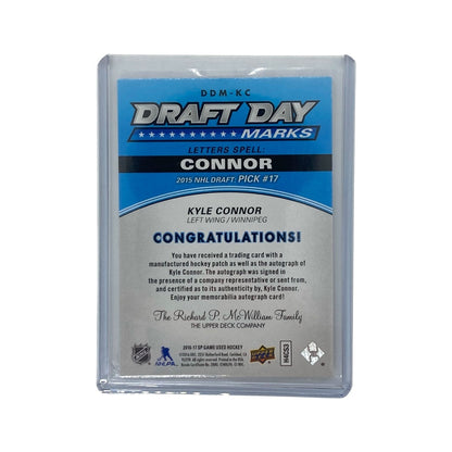 UPPER DECK NHLカード SP GAME USED KYLE CONNOR WINNIPEG JETS 20/35 #DDM-KC 中古 IT2