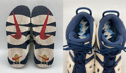 NIKE ナイキ エア モア アップテンポ オリンピック スニーカー 414962-104 サイズ28cm メンズ 中古 D4