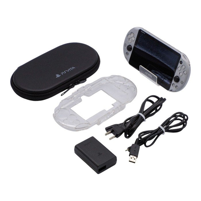 Sony Interactive Entertainment PlayStation Vita 本体 Wi-Fiモデル シルバー (PCH-2000ZA25) 中古 a1