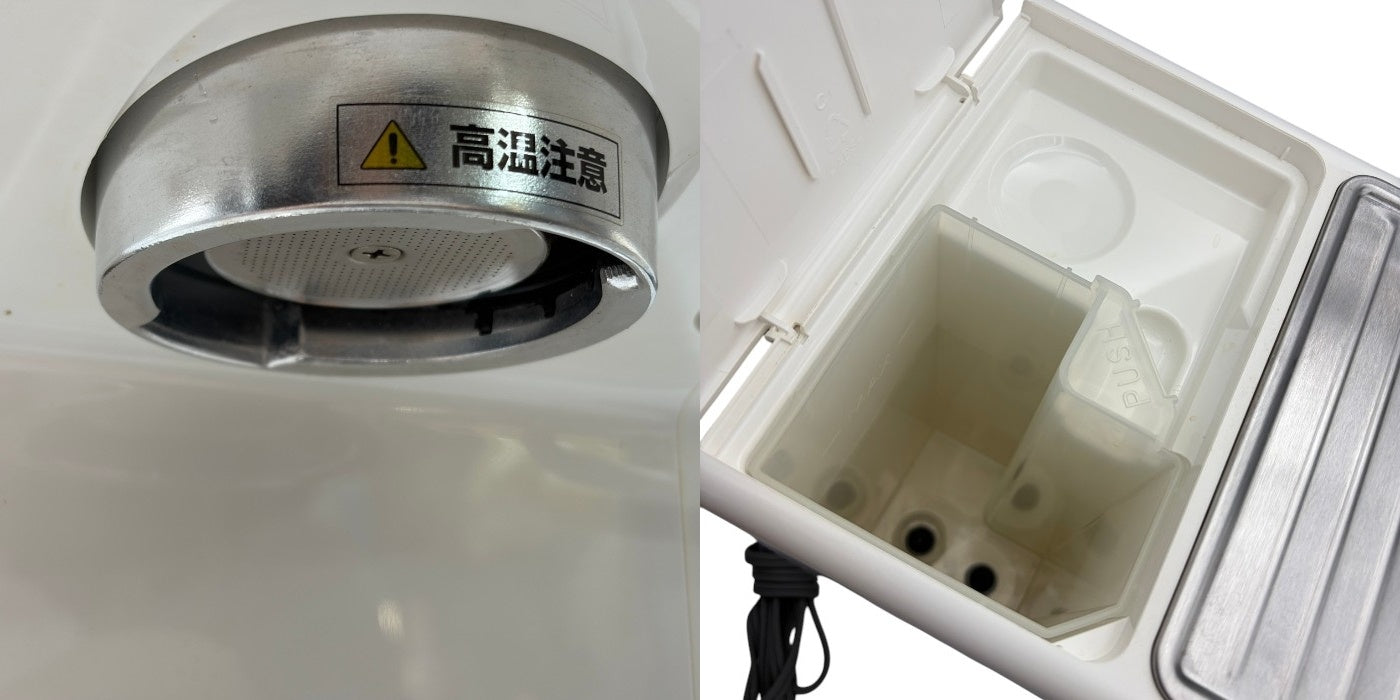 DeLonghi デロンギ エスプレッソ・カプチーノメーカー ECP3220J-W コーヒーメーカー 家電製品  コーヒー 中古 W４