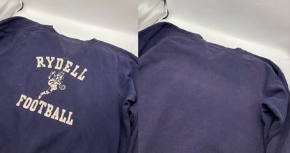 The REAL McCOY'S ザリアルマッコイズ  RAYMOND GENERAL STORE RYDELL FOOTBALL プリント スウェット サイズ36 メンズ 中古 D4