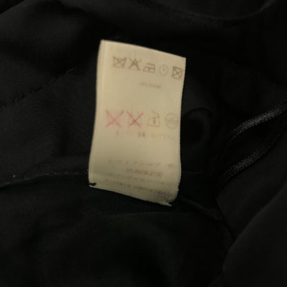 LOUIS VUITTON ルイヴィトン スカート レディース 秋冬 プリーツ ウール 膝丈 グレー XS 34サイズ 中古 MK1