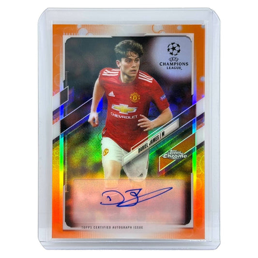 TOPPS サッカーカード CHROME DANIEL JAMES MANCHESTER UNITED #CA-DNJ 中古 IT1