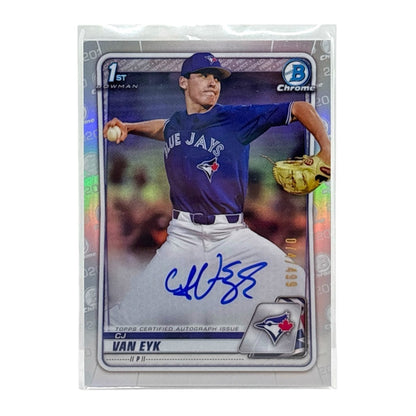 TOPPS MLBカード BOWMAN CHROME 1ST CJ VAN EYK TORONTO BLUE JAYS /499 #CDA-CV 中古 IT1
