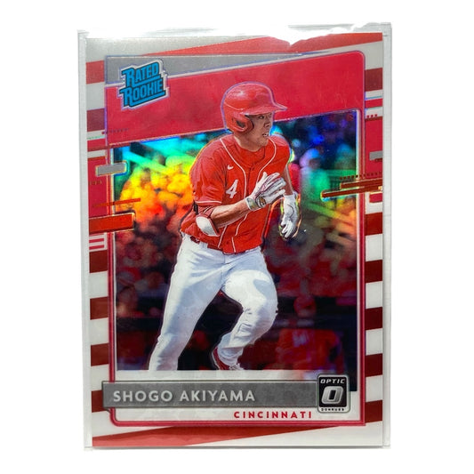 PANINI MLBカード DONRUSS OPTIC PRIZM SHOGO AKIYAMA REDS 42/45 #96 中古 IT2