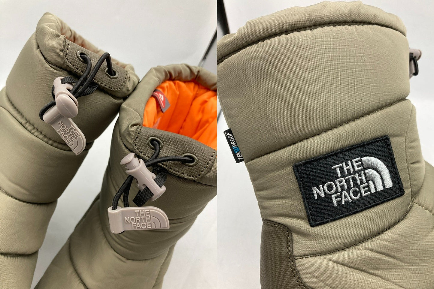 THE NORTH FACE ノースフェイス Nuptse Bootie WP V MIL NF51681 セージグリーン サイズ27cm メンズ 中古 D4