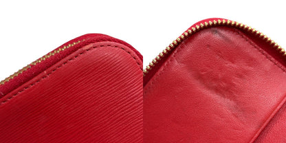 PRADA プラダ 6連 ラウンドファスナー キーケース レッド レザー ブランド 小物 レディース 中古 W４