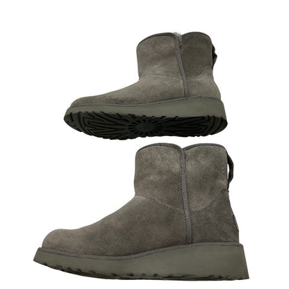 UGG Kristin アグ クリスティン ムートン クラシックブーツ 1125910 24cm 靴 シューズ 秋 冬 グレー レディース 中古 W４