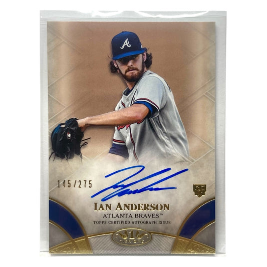 TOPPS MLBカード TIER ONE IAN ANDERSON BRAVES 145/275 #BOA-IA 中古 IT2