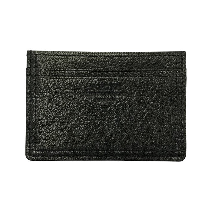 PORTER ポーター ダブル パス & カードケース ユニセックス DOUBLE PASS & CARD CASE ゴートレザー ブラック/オレンジ 129-06015 中古 T1