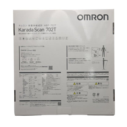【未使用品】 OMRON オムロン Bluetooth対応 体重体組成計 カラダスキャン HBF-702T 中古 H4