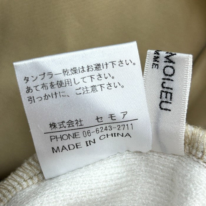 未使用品 C'est moijeu セモア―ジュ ナイロン 切り替え プルオーバー F LT-104092 トップス レディース かわいい 秋 中古 W４