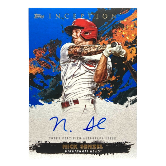 TOPPS MLBカード INCEPTION NICK SENZEL REDS 01/25 #RESA-NSN 中古 IT2