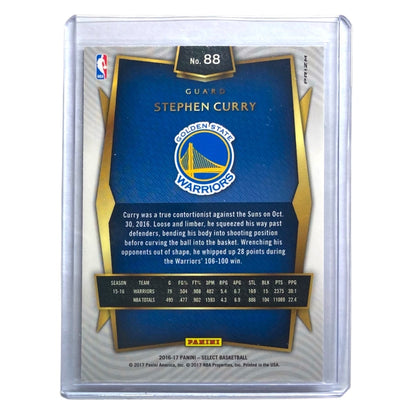 PANINI NBAカード SELECT PRIZM STEPHEN CURRY WARRIORS #88 中古 IT2