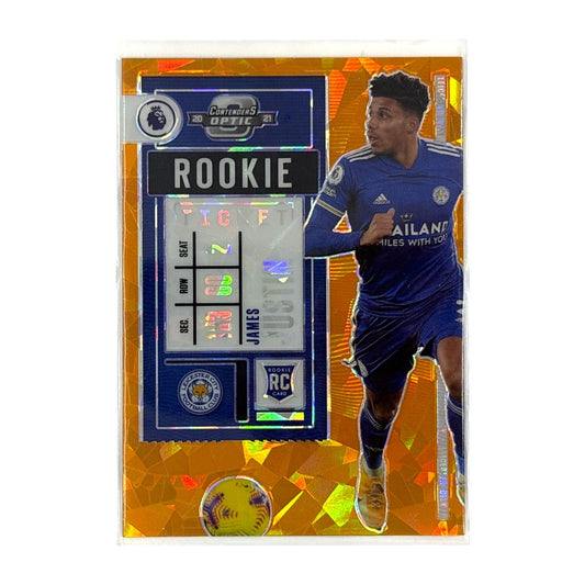 PANINI サッカーカード CHRONICLES CONTENDERS OPTIC PRIZM JAMES JUSTIN LEICESTER CITY 17/23 #5 中古 IT1