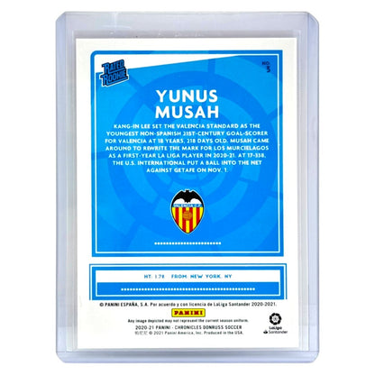 PANINI サッカーカード CHRONICLES DONRUSS YUNUS MUSAH VALENCIA #3 中古 IT1