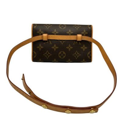 LOUIS VUITTON ルイヴィトン  モノグラム ポシェットフロランティーヌ M51855 ウエストポーチ ブランド レディース バッグ 中古 W４
