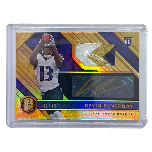 PANINI NFLカード GOLD STANDARD DEVIN DUVERNAY BALTIMORE RAVENS 41/49 #234 中古 IT1