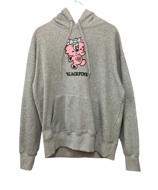 BLACKPINK×VERDY ブラックピンク ヴェルディ フーデッドパーカー サイズL 中古 D4