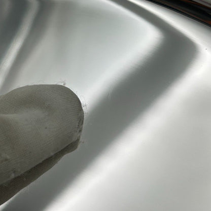 未使用品 早川シルバー 菊緑ローズ クリーマートレイ 06-44 洋食器 銀メッキ おしゃれ お盆 中古 W４