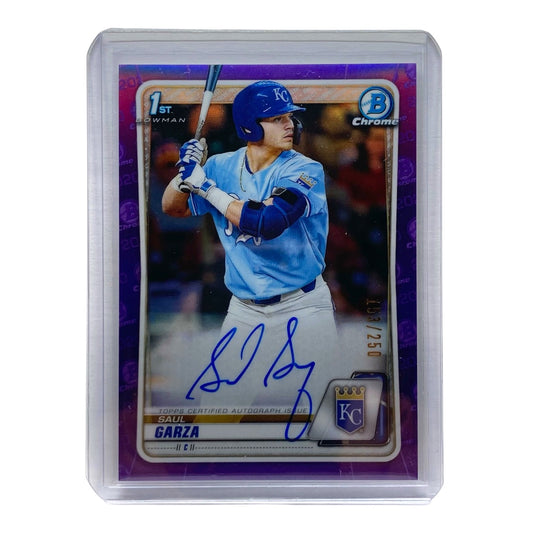 TOPPS MLBカード BOWMAN CHROME SAUL GARZA ROYALS 153/250 #CDA-SG 中古 IT2