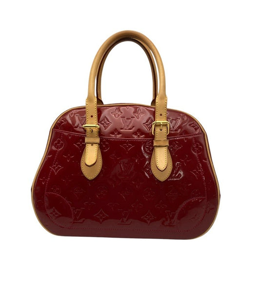 LOUIS VUITTON ルイヴィトン ヴェルニ サミットドライブ トートバッグ ポムダムール M93513 中古 D4