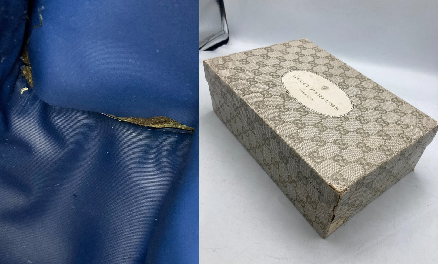 GUCCI オールドグッチ GGスプリーム シェリーライン クラッチバッグ 中古 D4