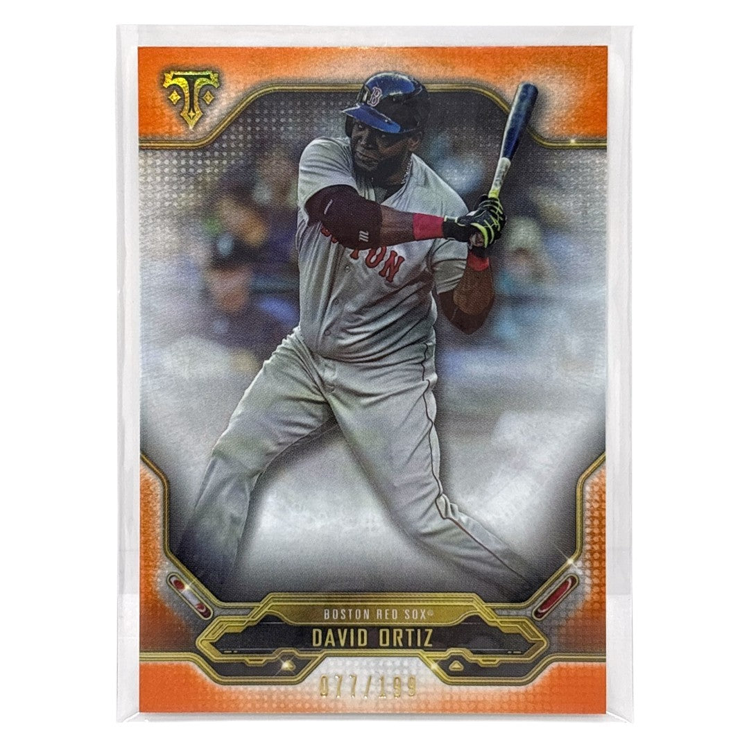 TOPPS MLBカード TRIPLE THREADS DAVID ORTIZ BOSTON RED SOX /199 #14 中古 IT1