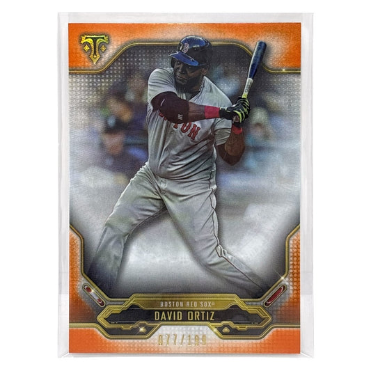 TOPPS MLBカード TRIPLE THREADS DAVID ORTIZ BOSTON RED SOX /199 #14 中古 IT1