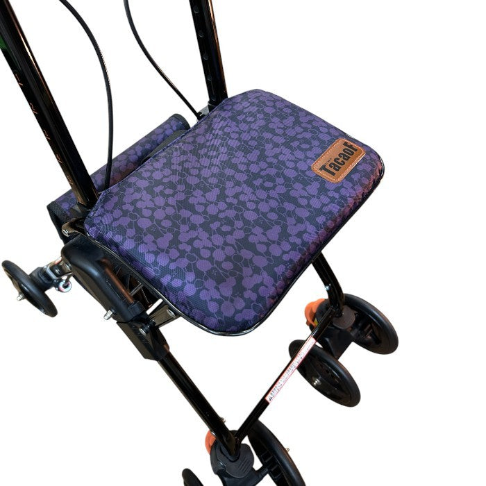 幸和製作所 TacaoF テイコブナノン シルバーカー CPS03 プラムパープル コンパクト 折りたたみ 高齢者 ブレーキ 中古 W４