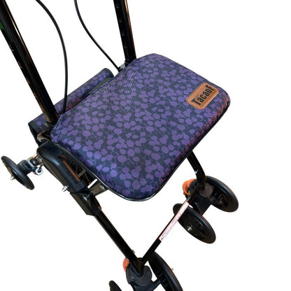 幸和製作所 TacaoF テイコブナノン シルバーカー CPS03 プラムパープル コンパクト 折りたたみ 高齢者 ブレーキ 中古 W４