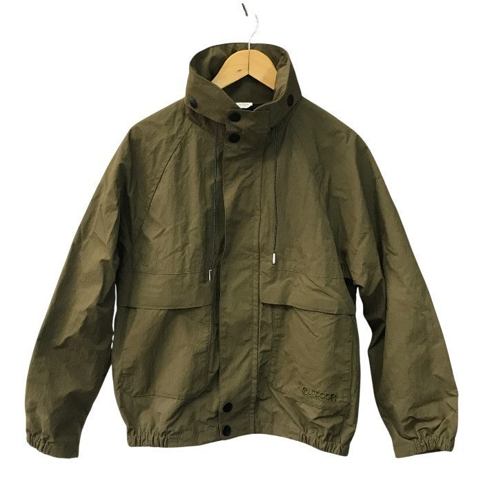 OUTDOOR アウトドアプロダクツ アスレチックブルゾン レディース ナイロン ジャケット ショート丈 カーキ フリーサイズ 24-011-074-1110-3-0 中古 T1