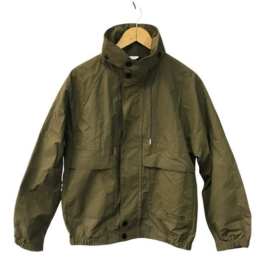 OUTDOOR アウトドアプロダクツ アスレチックブルゾン レディース ナイロン ジャケット ショート丈 カーキ フリーサイズ 24-011-074-1110-3-0 中古 T1