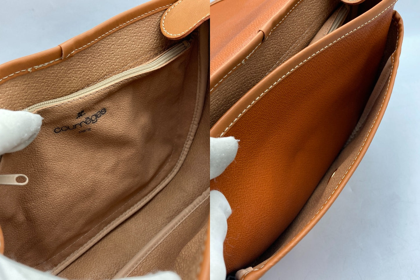 courreges クレージュ ショルダーバッグ 中古 D4