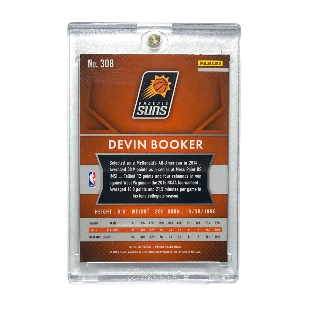 PANINI NBAカード PRIZM DEVIN BOOKER PHOENIX SUNS #308 中古 IT2