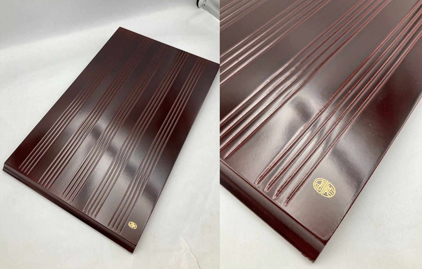 象彦 長角盆 膳 3枚セット 中古 D4