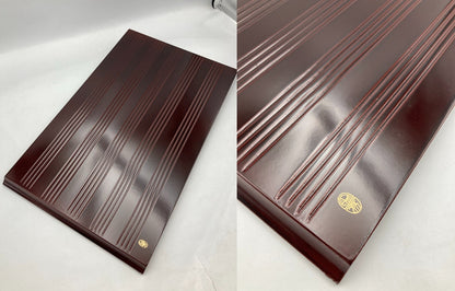 象彦 長角盆 膳 3枚セット 中古 D4