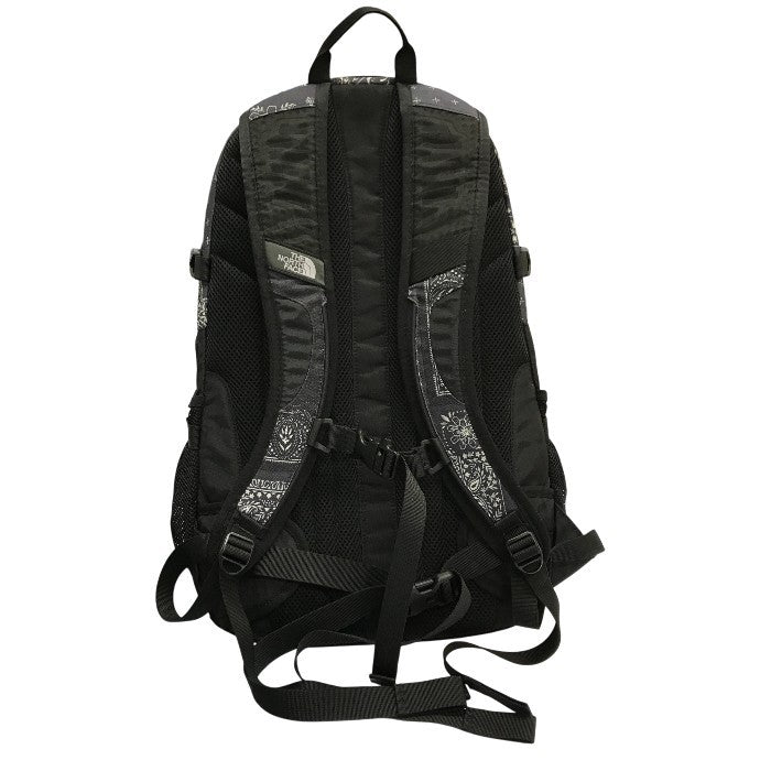 THE NORTH FACE ザノースフェイス ホットショット バックパック ユニセックス ペイズリー柄 HOT SHOT リュック グレー/ブラック NM72006 中古 T1