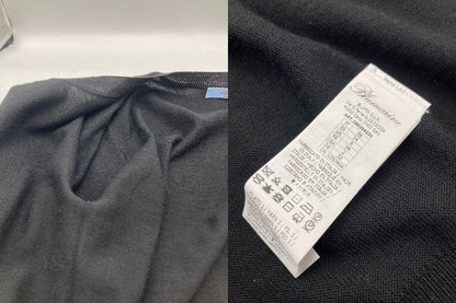 Blumarine ブルマリン フロントレース カーディガン サイズ IT38 ブラック 中古 D4
