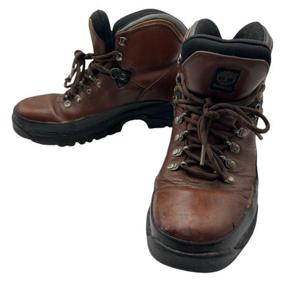 Timberland ティンバーランド トレッキングシューズ 96021 8.5M (約26.5cm) 靴 ウォータープルーフ レザー メンズ 登山靴 中古 W４