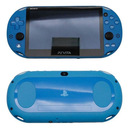 Sony Computer Entertainment PlayStation Vita Wi-Fiモデル アクア・ブルー PCH-2000 中古 a1